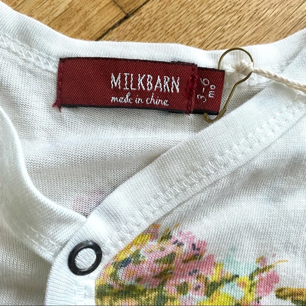 Milkbarn Shortie coverall 3-6m